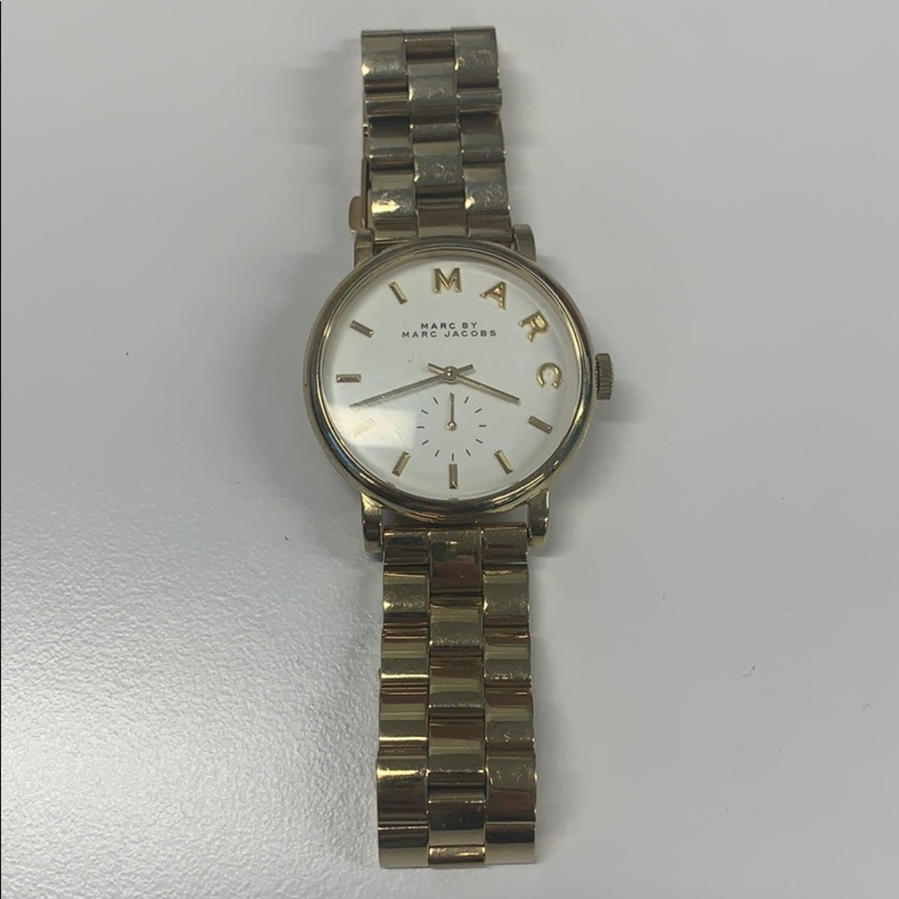 Gold Marc Jacobs Watch